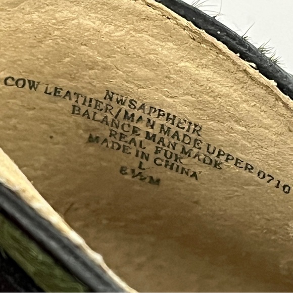 Nine West Sappheir Camo Cow Leather Hair Heel Ankle Booties - Picture 6 of 7